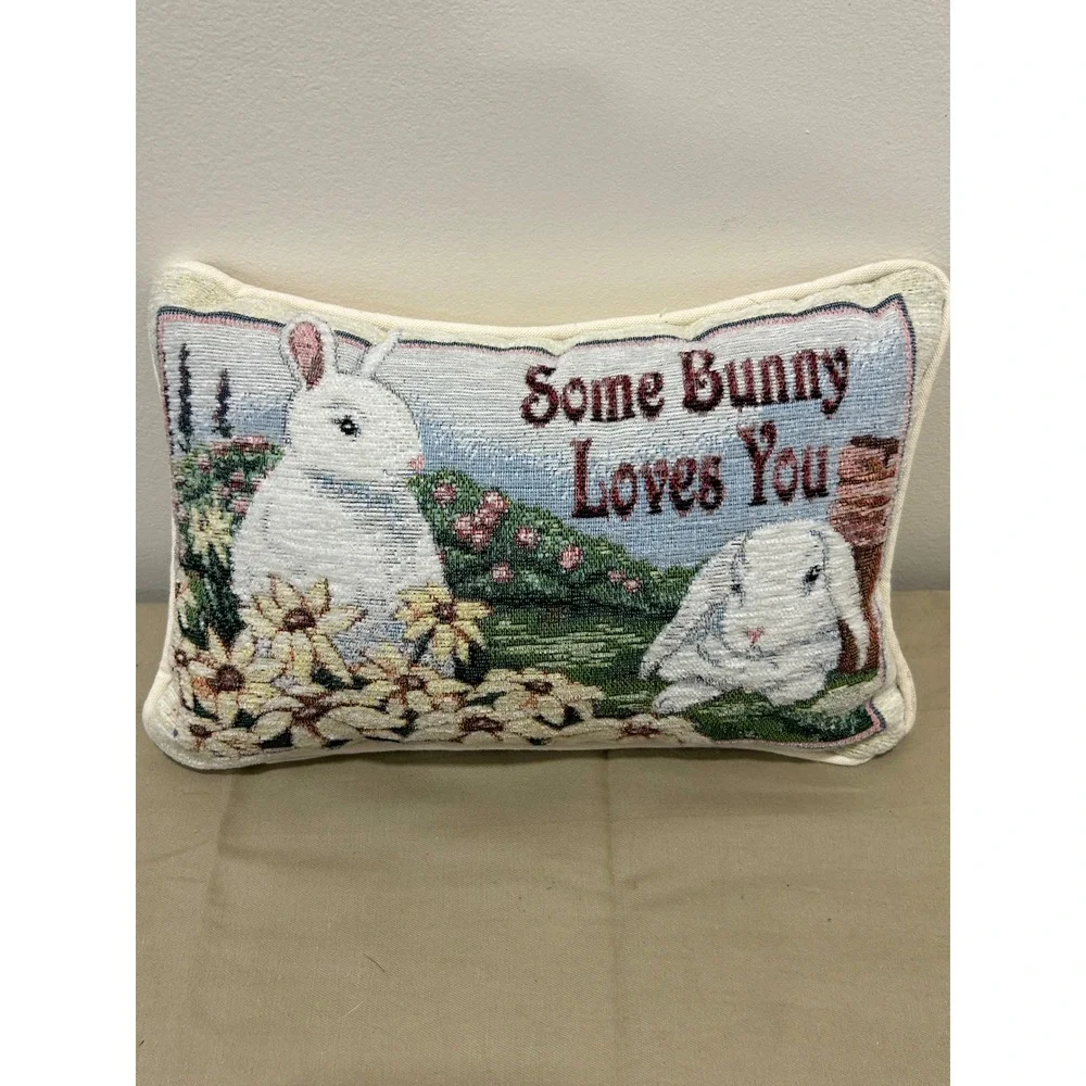 Some bunny loves you pillows